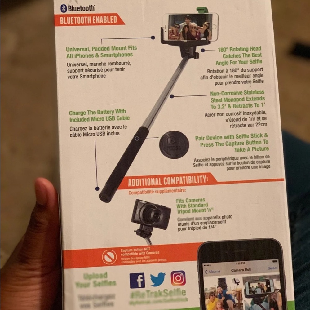 selfie stick